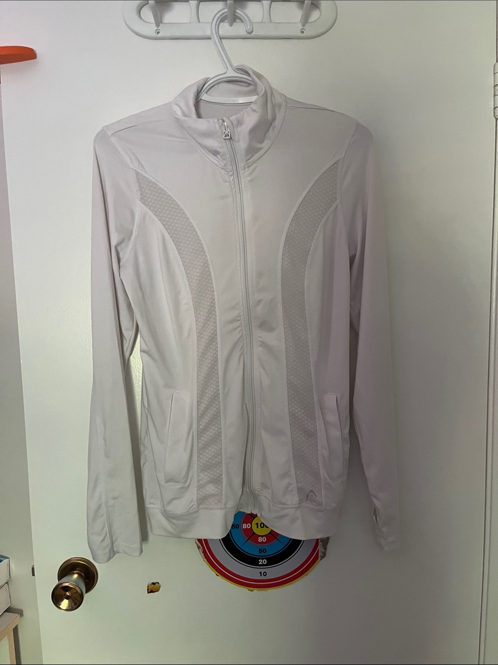 Head Light Gray and white Women's sweater
